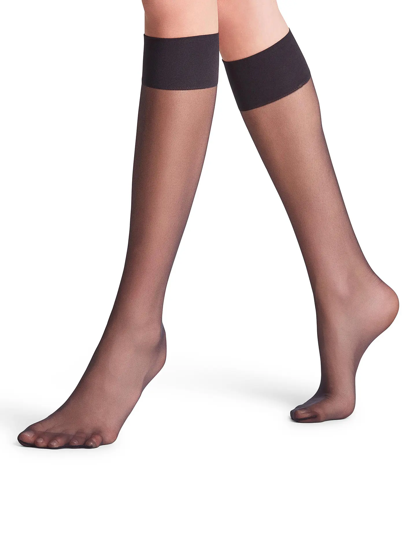 FALKE | Kniestrümpfe PURE MATT 20 Den black | 